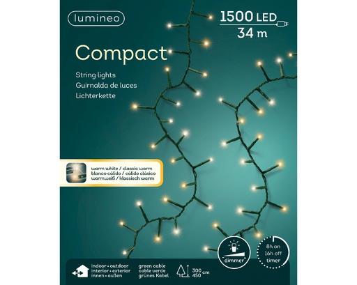 [4-495420] LED COMPACT LIGHTS OUTDOOR 3400cm-1500L/CAL-CLA