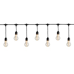 [4-490105] GUIRNALDA LED BOMBILLAS 950CM-20LED/CAL/EXT BASE