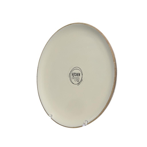 [4-826621] PLATO MADERA D30CM BLC