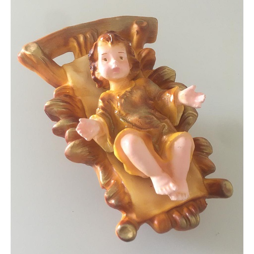 CI-1324 NIÑO JESUS PEQUEÑO Y CUNA DE PAJA
