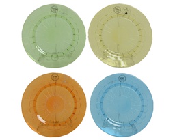 [4-825670] ***PLATE RECYCLED GLASS dia20-H2cm