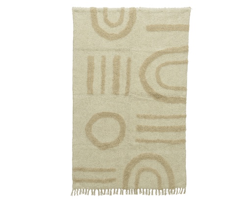 [4-875164] ***RUG COTTON L150-W100-H0.50cm