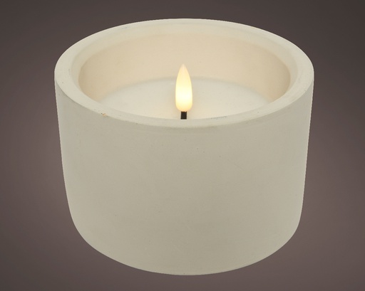 [4-898437] ***LED WICK CANDLE BO OUTDOOR dia12.30-H8cm-1L