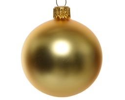 [4-113016] BOULE DE NOEL EN PLASTIQUE - OR - dia15cm