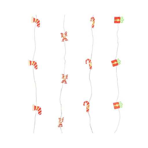 [4-482361] MICRO LED DECO STRING LIGHTS BO INDOOR 190CM-20L
