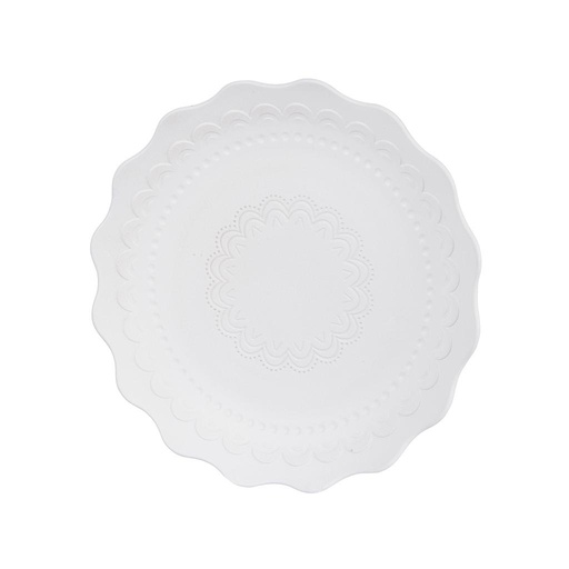 [4-550928] ASSIETTE OU CENTRE DE TABLE EN BOIS GRAVÉ - 44CM