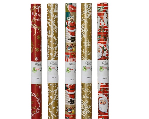 ***GIFTWRAPPING PAPER ASSORTED L200.00-W70.00-H0.01cm