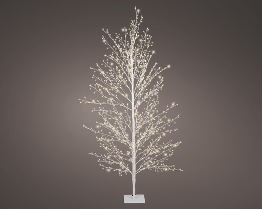 [4-491625] ARBRE DE NOËL POUR EXTERIEUR AVEC ILLUMINATIONS MICROLED - LUMIERE CHAUDE - dia30.00-H150.00cm-1350L