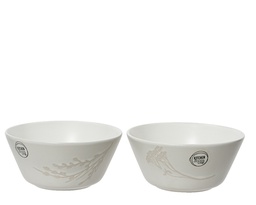 [4-607294] BOL CERAMICA BLANCA CON MOTIVOS -  dia15.00-H7CM - 2 MOTIVOS - PRECIO UNIDAD