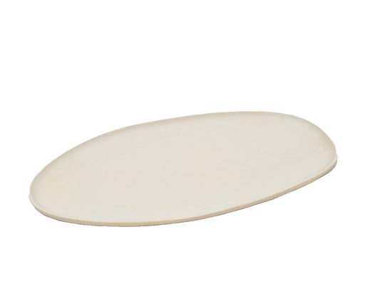 [4-608787] BANDEJA METAL OVALADA - L1.50-W31.00-H17CM - 3 COLORES - PRECIO UNIDAD