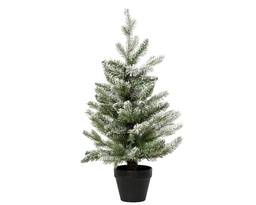 [4-688448] MINI ARBRE ALLISON ENNEIGE - VERT/BLANC - dia60.00-H90.00cm