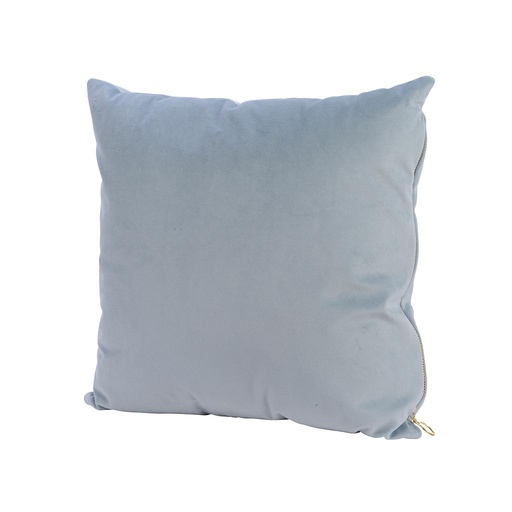 [4-614153] COUSSIN VELOURS BLEU-  40CM