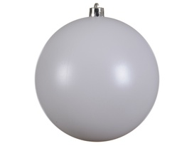 [4-022274] BOLA PLASTICO WINTER WHITE dia14.00cm