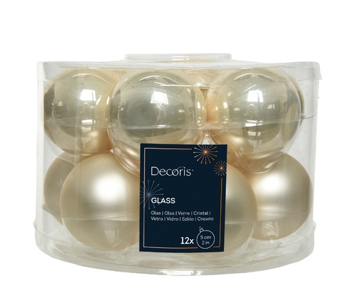 [4-140100] BOLA CRISTAL PEARL dia5.00cm