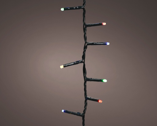 [4-495254] GUIRLANDE COMPACTE - LED MULTICOLORES - VERT - 750cm-350L