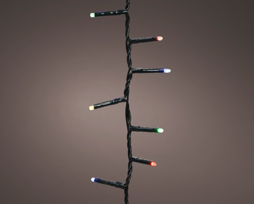 [4-495255] GUIRLANDE COMPACTE - LED MULTICOLORES - VERT - 750cm-350L