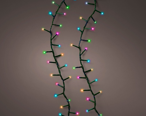 [4-495472] GUIRLANDE COMPACTE - LED MULTICOLORES - VERT - 2250cm-1000L