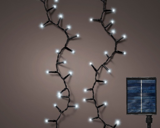 [4-496280] GUIRLANDE COMPACTE - LUMIERE FROIDE - NOIR SOLAIRE - L2250.00cm-1000L