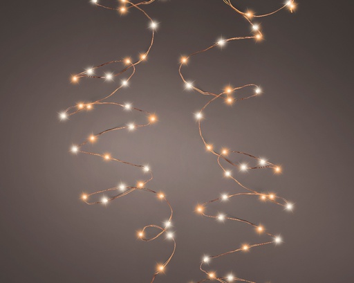 [4-497127] BANDE MICROLED LUMIERE CHAUDE - OR - 1200cm-240L