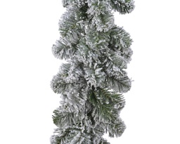 [4-680467] GUIRLANDE IMPERIALE ENNEIGEE - VERT/BLANC - dia20.00-L270.00cm