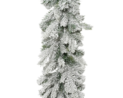 GUIRLANDE GRANDIS ENNEIGEE - VERT/BLANC - L270.00-W4.00-H8.00cm