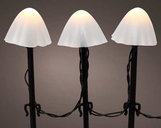 [4-491762] LED STAKE LIGHT BO OUTDOOR BLACK/WARM WHITE 380cm-20L