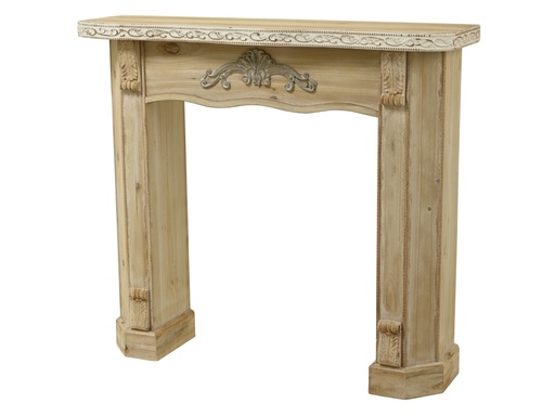 [4-647439] FIREPLACE FIRWOOD NATURAL L29.50-W111.00-H100.00cm