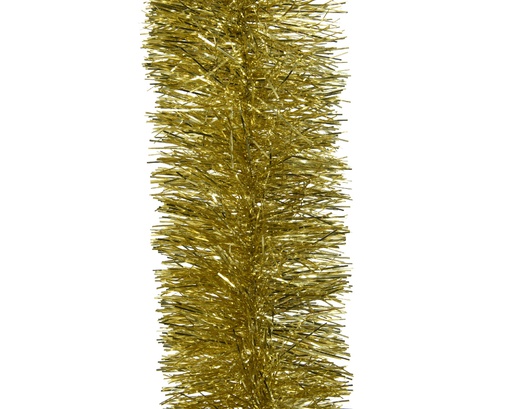 [4-401192] ***TINSEL GARLAND PVC LIGHT GOLD dia10.00-L270.00cm