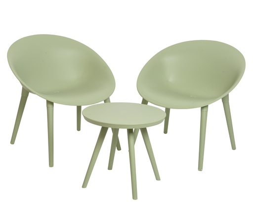 [4-840686] KIT DE JARDIN "MARBELLA" - VERT CLAIR - L67.00-W74.50-H78.50cm