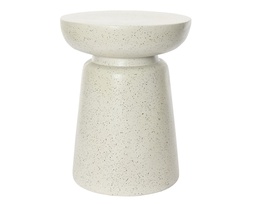 [4-827498] ***SIDE TABLE WHITE dia35.00-H47.00cm