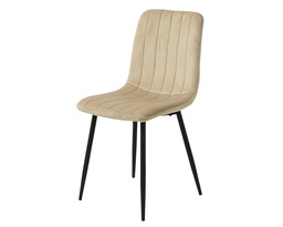 [4-842320] ***CHAIR POLYESTER SAND L53.50-W43.00-H90.00cm