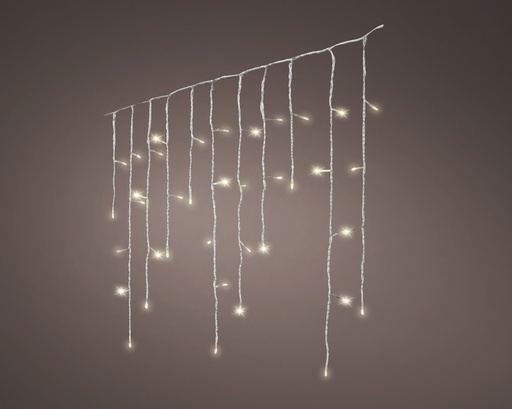 [4-495067] ***LED ICICLE LIGHTS OUTDOOR TRANSPARENT/WARM WHITE L1180.00-H70.00cm-480L