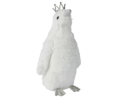 PINGOUIN - BLANC - L15.00-W14.00-H30.00cm