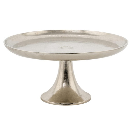 [GE-11902096] ETAGERE/TARTERA PLATA 1P CON PIE 42x18x20CM