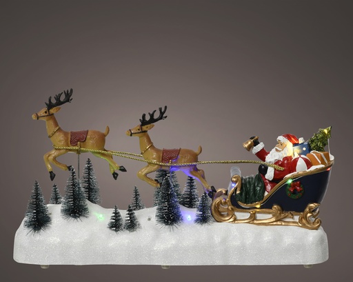 [4-487199] ***LED SCENERY BO INDOOR MULTI L11.50-W39.90-H20.80cm-13L