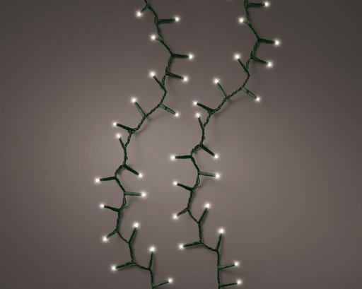 [4-495403] ***1-2 GLOW COMPACT LIGHTS OUTDOOR GREEN/WARM WHITE L240.00cm-880L