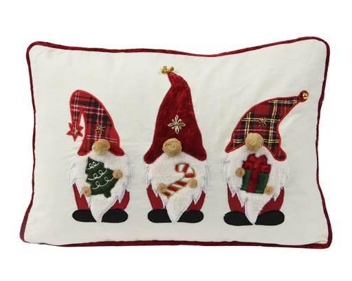 [4-620266] ***CUSHION EG COTTON 0 L50.00-W30.00-H10.00cm