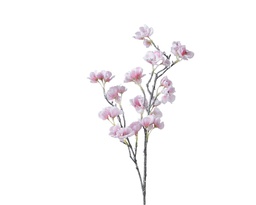 [4-705105] BRANCHE AVEC UNE FLEUR DE CERISIER ENNEIGEE - ROSE - L83.00-W20.00-H6.00cm