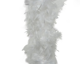 [4-448733] PLUME BOA - BLANC - dia15.00-L184.00-H184.00cm