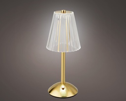 [4-488368] ***LED TABLE LIGHT BO INDOOR GOLD/WARM WHITE dia13.00-H23.00cm-20L