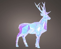 [4-490271] ***MICRO LED REINDEER OUTDOOR COOL WHITE L25.00-W75.00-H90.00cm-90L