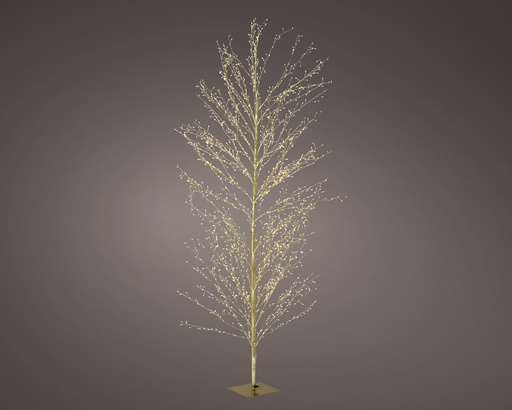 ARBRE D'EXTERIEUR MICROLED - LUMIERE CHAUDE - DORE - dia80.00-H180.00cm-1755L