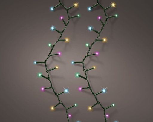 [4-495680] ***LED SOFT GLOW COMPACT LIGHTS OUTDOOR GREEN/SOFT MULTI 2250cm-1000L