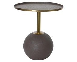 [4-523996] TABLE AUXILIAIRE EN METAL - L41.00-W41.00-H47.00cm