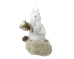 [4-529770] ***SQUIRREL ARTIFICIAL FUR 0 L11.00-W14.00-H20.00cm