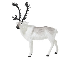 [4-720026] CERF EN PLASTIQUE - BLANC - L150.00-W56.00-H177.00cm