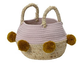 [4-760312] ***BASKET SEA GRASS 0 dia27.00-H30.00cm