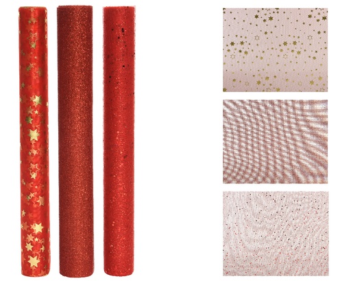 [4-612928] ***DECO FABRIC POLYESTER 0 L200.00-W35.00-H0.01cm