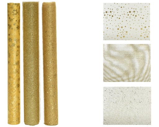 [4-612930] ***DECO FABRIC POLYESTER 0 L200.00-W35.00-H0.01cm