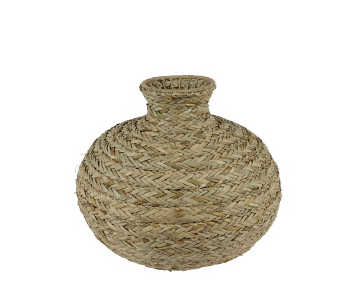 [4-830781] JARRON ALGAS - NATURAL -  dia40.00-H35.00cm